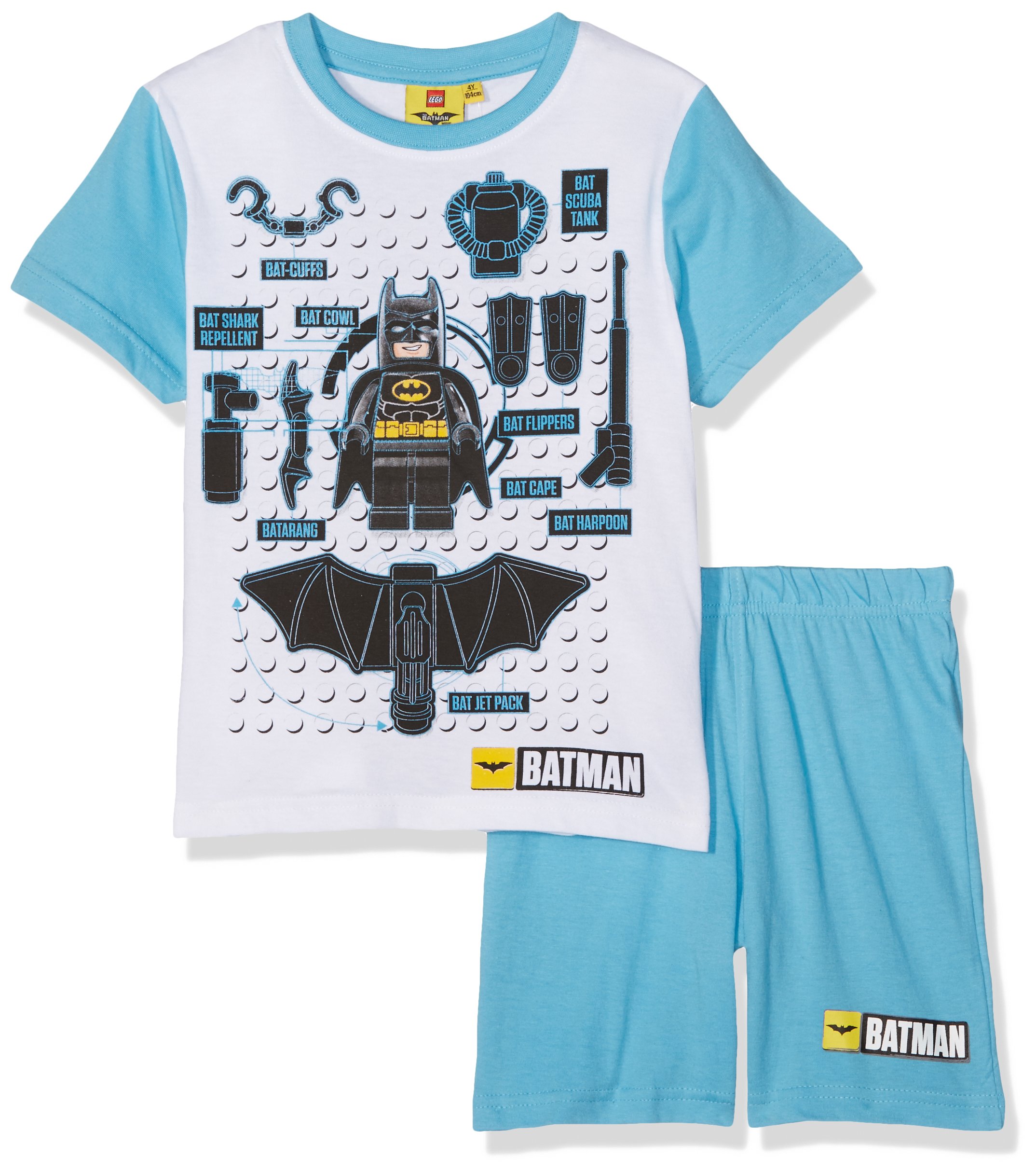 FABTASTICS-Jungen-Zweiteiliger-Schlafanzug-Lego-Batman