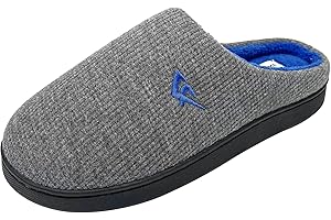 JOMIX Zapatillas Casa Hombre Invierno Cómodas Pantuflas Hombre Cerradas de Felpa Calientes Zapatillas Hombre Casa Hogar Habitación Suaves