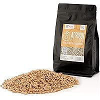 BBQ-Toro Apricot Pellets aus 100% Aprikosenholz (1 kg) | Aprikosenpellets für Grill, Smoker, Pellet-Pizzaofen und…