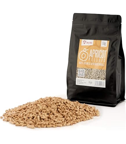 Pellet Di Legno Di Mela BBQ-Toro 30 Kg - Per Barbecue, Affumicatori, Stufe A Pellet, 100% Naturale