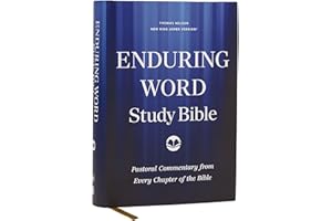 Enduring Word Study Bible: Pastoral Commentary from Every Chapter of the Bible (NKJV, Hardcover, Red Letter, Comfort Print): Pastoral Commentary from ... of the Bible: Nkjv, Red Letter, Comfort Print