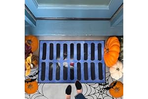 Gxlaihly Halloween Fußmatte 3D, 60x40cm - Lustige Horror Doormat für Halloween Dekoration