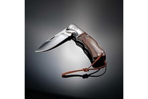 TS TACTICAL STORE TS Cuchillo plegable de 7 cm ALPES 77br Navaja Stamina | Longitud hoja: 7,7cm | Navaja plegable de bolsillo para exterior y campamento | Acero inoxidable | Cuchillo de Senderismo, Camping