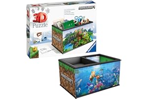 RAVENSBURGER Puzzle 3D Szkatułka Minecraft