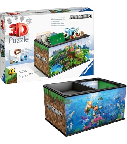 Ravensburger 3D-puzzel opbergdoos paarden - 216 stukjes