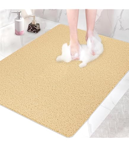 Pevfeciy Douchemat Antislip 80x150 cm eenvoudig Antislip Douchemat