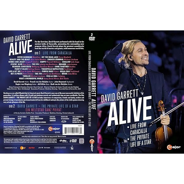 Rock Symphonies - Open Air Live [2 DVDs]: Amazon.de: David Garrett