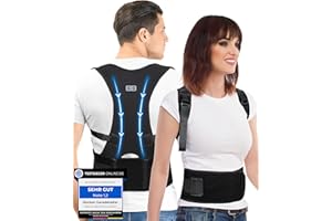 BACK BODYGUARD 2023 Hometrainer – korektor postawy pleców zapewnia wyprostowaną postawę ciała – podparcie pleców – trenażer domowy do korekcji postawy (czarny, 2 m)