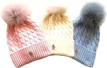Moncler Grenoble Cappello Cappellino Cuffia Berretto in Lana con PON PON :  Amazon.it: Abbigliamento