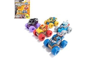 Monster Jam Zabawka ciężarówka Mini Jams 5PK Marvel