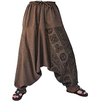 Siamrose Harem Pants for Men and Women 