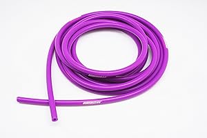 Autobahn88 High Performance Silicone Vacuum Hose, ID=0.16" (4mm), OD=0.35" (9mm), 15 Feet (4.5 Meter), Purple