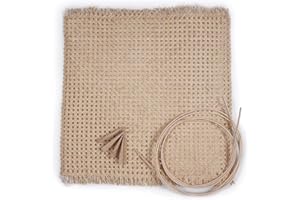 rattan-petrak Wicker Chair Repair Kit for 2 Chairs Including Viennese Wicker, Cotter and Wooden Wedges, Natural