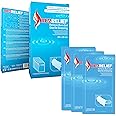 Pack of 5 RedRelief Emergency 20x20cm Burn Dressing - cools, soothes and relieves pain