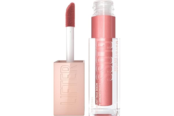 Maybelline New York - Gloss à Lèvres Hydratant & Brillance Instantanée - Enrichi en Acide Hyaluronique - Lifter Gloss - Teinte : 003 Moon