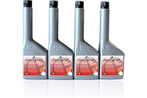 DieselSprint Plus Additivo Pulitore iniettori Motori Diesel 500 ML (4 flaconi da 125 ml)