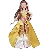 Disney Princess Style Series 08 Belle, Contemporary Style Fashion Doll with Accessories, Collectable Toy for Girls 6 Years an