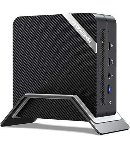 ミニPC minisforum AMD Ryzen 5 5625U 16GB+256GB MINIS FORUM Mini PC, AMD Ryzen 5 5625U 6 Core Scalable 16GB