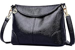 JUYANO Petit Sac Bandoulière Femme PU Cuir Sac Porté épaule Sac a Main Femme Bandoulieres Sac Telephone Portable pour Voyage Shopping Travail Fête