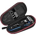 Classycoo Tasche Etui für Braun Series 3s/5s/7s/9s,Braun Series 3/5/7/9,Elektrorasierer Rasierer Herren,Hart Reise Tragen Hül