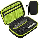 AOGOE Electric Shaver Protective Case for Philips Oneblade QP2520, QP2530, QP2620, QP2630, QP2570, Portable EVA Rigid Storage