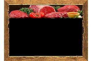 ETICHETTESEGNAPREZZIPERALIMENTI 30 SEGNAPREZZI BIFACCIALI PLASTIFICATI PLASTIFICATI MACELLERIA (con stampa tipo "lavagna" su due lati) 8,3X11,3 cm (supporti non inclusi)