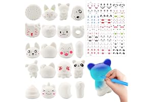 GROBRO7 20pcs DIY Squeeze Toys Set for Kids Kawaii Slow Rising Food Animal Fruit Squeeze Toys Pack Cute Soft Creamy Stress Relief for Bag Fillers Party Favors Supplies Birthday Gift Prize