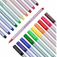 Vigorizon Fineliner-Stifte Set – 48 Farben, 0,4 Mm Spitze, Für Kunst, Journaling & Notizen