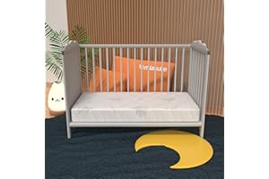 miasuite i sogni italiani MATERASSO PER CULLA LUPIN BABY 60X125 ALTO 16 CM SFODERABILE IN WATERFOAM POLIURETANO ORTOPEDICO PER LETTINO