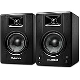 M-AUDIO BX4-4.5" St&uuml;dyo Monit&ouml;rleri, HD PC Hoparl&ouml;rleri, M&uuml;zik Prod&uuml;ksiyon Yazılımı ile Kayıt ve Multimedya i&ccedil;in, 120W, &Ccedil;ift