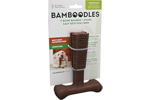Bamboodles T Bone Dog Chew for the most aggressive of chewers MEDIUM BEEF