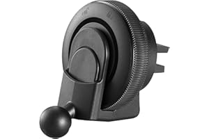 Soporte universal de toma de rejilla de ventilación TomTom para todos los modelos TomTom Start, Via y GO Basic (consulte la lista de compatibilidad a continuación)