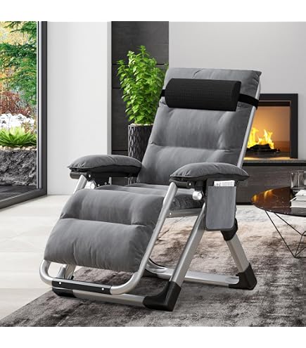 Chaise Longue Jardin - Transat Zéro Gravité - Pliable Et Portable - Support 200kg - Parfait Pour Piscine, Plage, Balcon