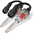 RamPro Spark Tester, Plug Engine Ignition Tester, 6-12 Volt Fool-Proof – Pick Up Coil/Armature Diagnostic Detector Tool – for Automotive, Car Lawnmower Small & Big Internal/External Engines 2 PK