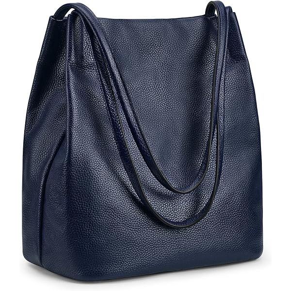 Modamoda T163 Italian Large Leather Shopper Tote Bag With Zippered Inner Pocket - View #14