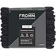 Fromm Softees Microfiber Towels, Navy, 16 x 29 Inch, 45006, Pack of 10