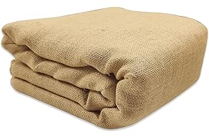 Panini Tessuti, Arpillera Pura en Fibra Natural – Recortes de 2 – 5 – 10 mt x 1,40 mt de Altura