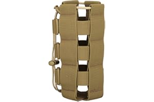 HUNTVP Borsa per Borraccia Molle Militare Tattico Borsa Tracolla Porta Bottiglia Custodia Borraccia per Sport Outdoor Ciclismo Trekking Campeggio Escursionismo