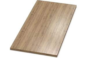 ‎AUPROTEC AUPROTEC Tischplatte 28mm Eiche Sanremo Classic 700 mm x 700 mm Holzplatte melaminharzbeschichtet Spanplatte mit 2mm ABS Kante Auswahl: 70x70 cm
