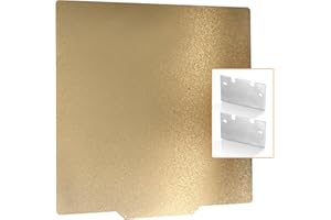 NORTHRENDA 430X430 PEI Build Plate Double Side Sheet Heated Bed Spring Steel Flexible Platform One Side Textured and One Smooth Board for Anycubic Kobra 2 Max, Elegoo Neptune 4 Max/Neptune 3 Max