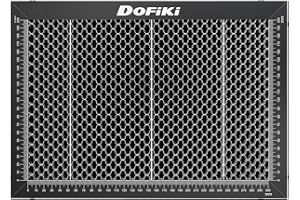 Dofiki Honeycomb Laser Bed 8 x 12" 200mm x 300mm for K40 Laser Engraver Steel Honeycomb for CO2 Laser Cutting