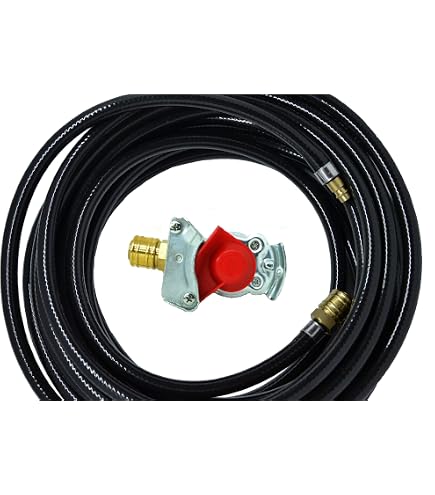 Tuyau Hélicoïdal M16 Pour Air Comprimé – Anti-Torsion, Rouge Et Jaune, Avec Raccords Et Valves – Pour Camions Et Remorques