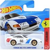 Hot Wheels - Ferrari 365 GTB4 Competizione - White - Short Card - JJJ30 (1/64)