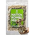 YAMASAN KYOTO UJI Japanese Natto and Kombu Mix, Tasty and Healthy, Freeze-Dried Natto and Dried Kelp, 2 Superfoods in 1, Quick and Easy Rehydration, Vegan, Non-GMO, All-Natural, Made in Japan, (45g)