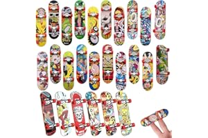 TYRZOL 20 PCS Finger Skateboards Finger Mini Skateboard Fingerboard Scooter Boards Skateboards Toy Skateboard for Party Christmas Toy Gifts(Random Styles)