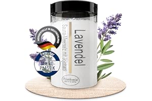 ‎FRANKONIA BATH & SPA Frankonia BATH & SPA Sauna Salz Peeling – Lavendel 400g - Meersalz m. Jojobaöl Vitamin E Body Scrub – Dusch- und Körperpeeling für alle Hauttypen – vegan – ohne Parabene