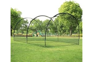 ORIENTOOLS Filet de batteur de cricket, filet de batteur de baseball pour entraînement dans le jardin, filet de cricket pour golf, baseball et softball