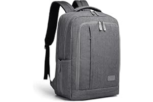 Kono Mochila Portátil 17,3 Pulgadas para Hombre, Impermeable Antirrobo con Puerto USB, Mochila Universitaria de Trabajo y Viaje, Múltiples Compartimentos