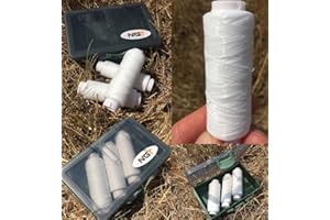 Koike BAIT ELASTIC x 3 COMPLETE IN STORAGE TACKLE BOX SEA FISHING TACKLE BAITS HOOKS