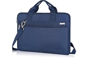 Voova Wodoszczelna, odporna na wstrząsy torba na laptopa 360°, z paskiem na ramię i uchwytem, kompatybilna z Apple Macbook Dell Acer ASUS Samsung HP Microsoft Lenovo